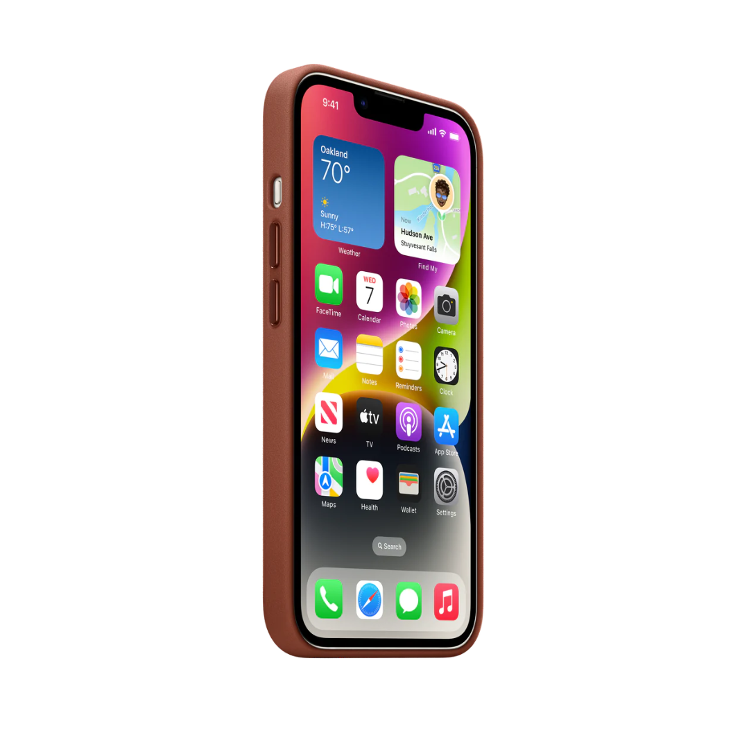 Lederhülle – Umbra – iPhone 14-Serie