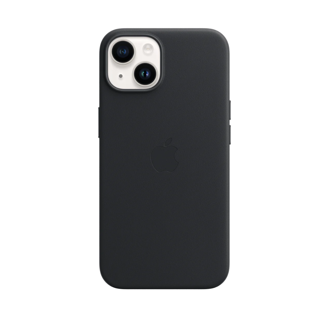 Leather Case - Midnight - iPhone 14 Series