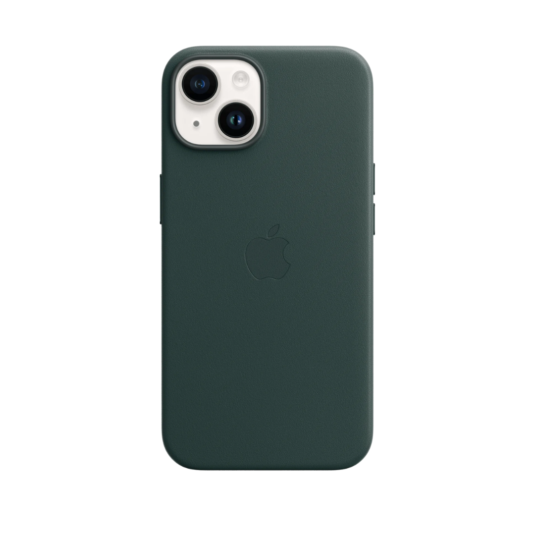 Lederhülle – Waldgrün – iPhone 14-Serie