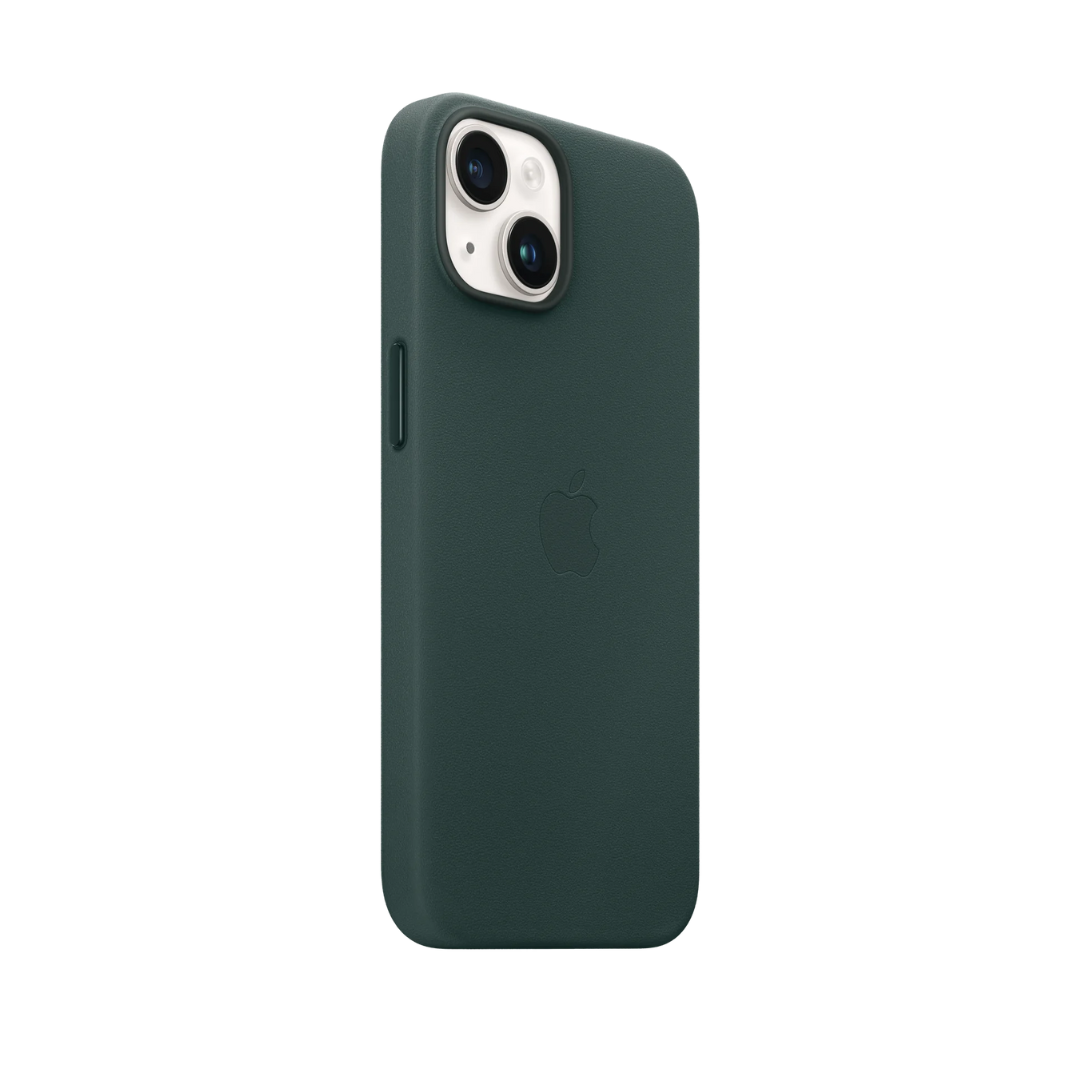 Lederhülle – Waldgrün – iPhone 14-Serie
