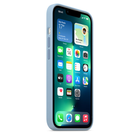 Silicone Case - Blue Fog