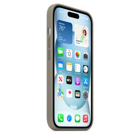 Silicone Case - Clay (iPhone 15)