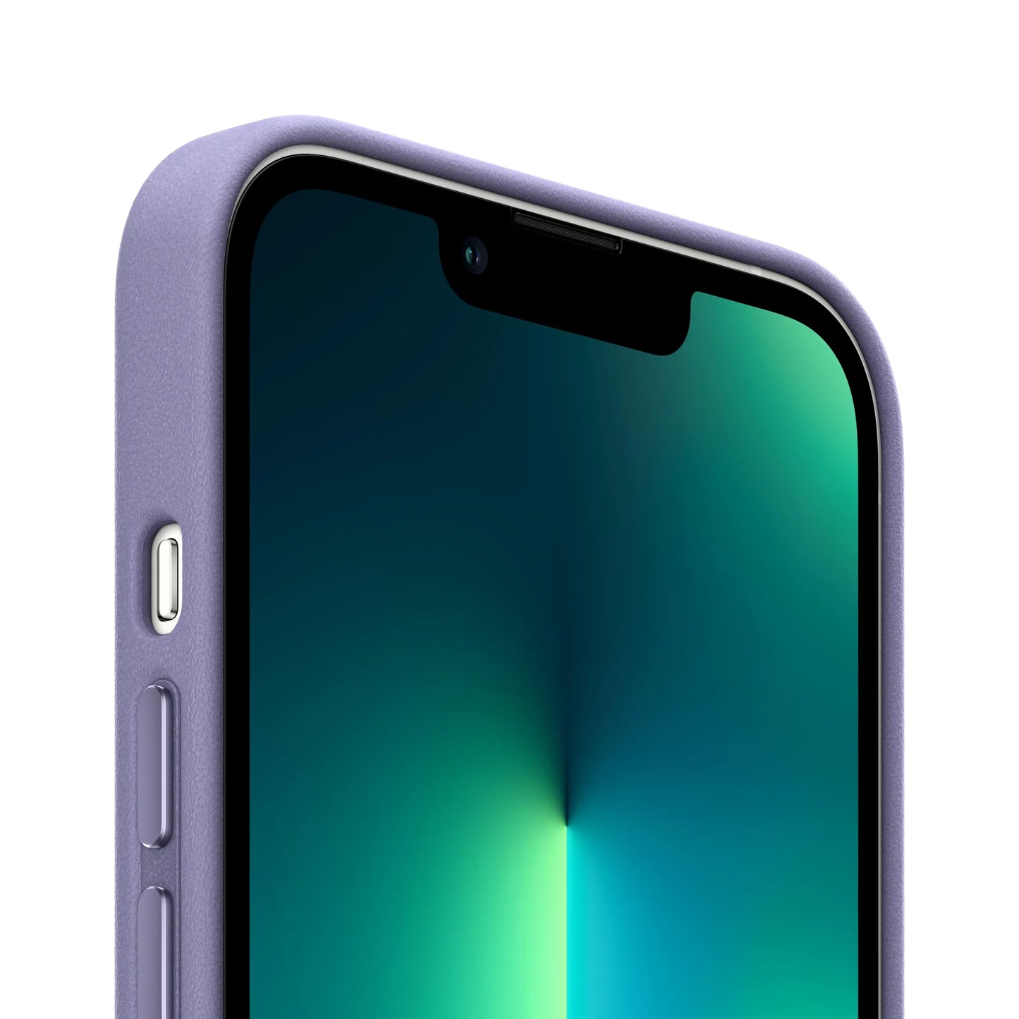 Custodia in Pelle - Glicine - Serie iPhone 13