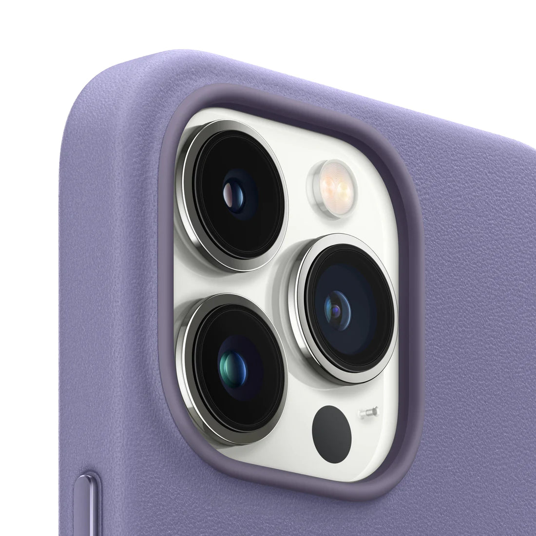 Custodia in Pelle - Glicine - Serie iPhone 13