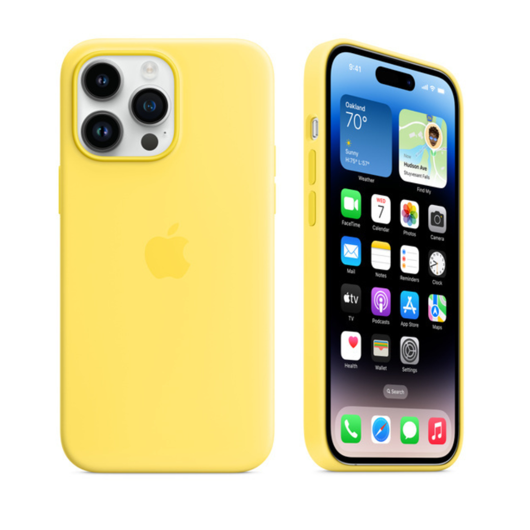 Silicon Case Canary Yellow Royalty Case – Royalty Cases