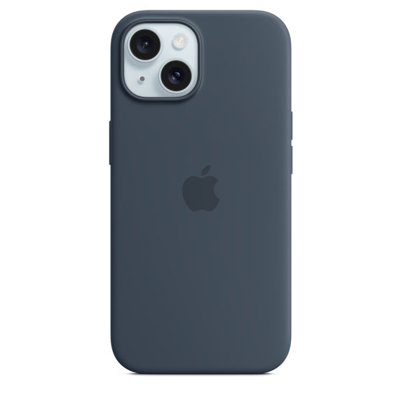 Capa de Silicone - Azul Tempestade (iPhone 15)