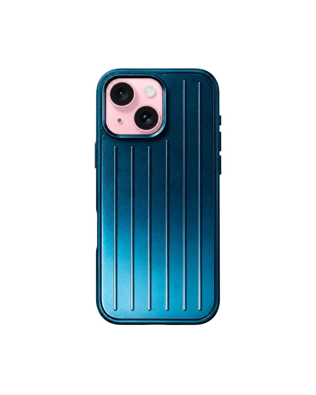 Royalty Cases Aluminium Case for iPhone 15 in Blue, view 5