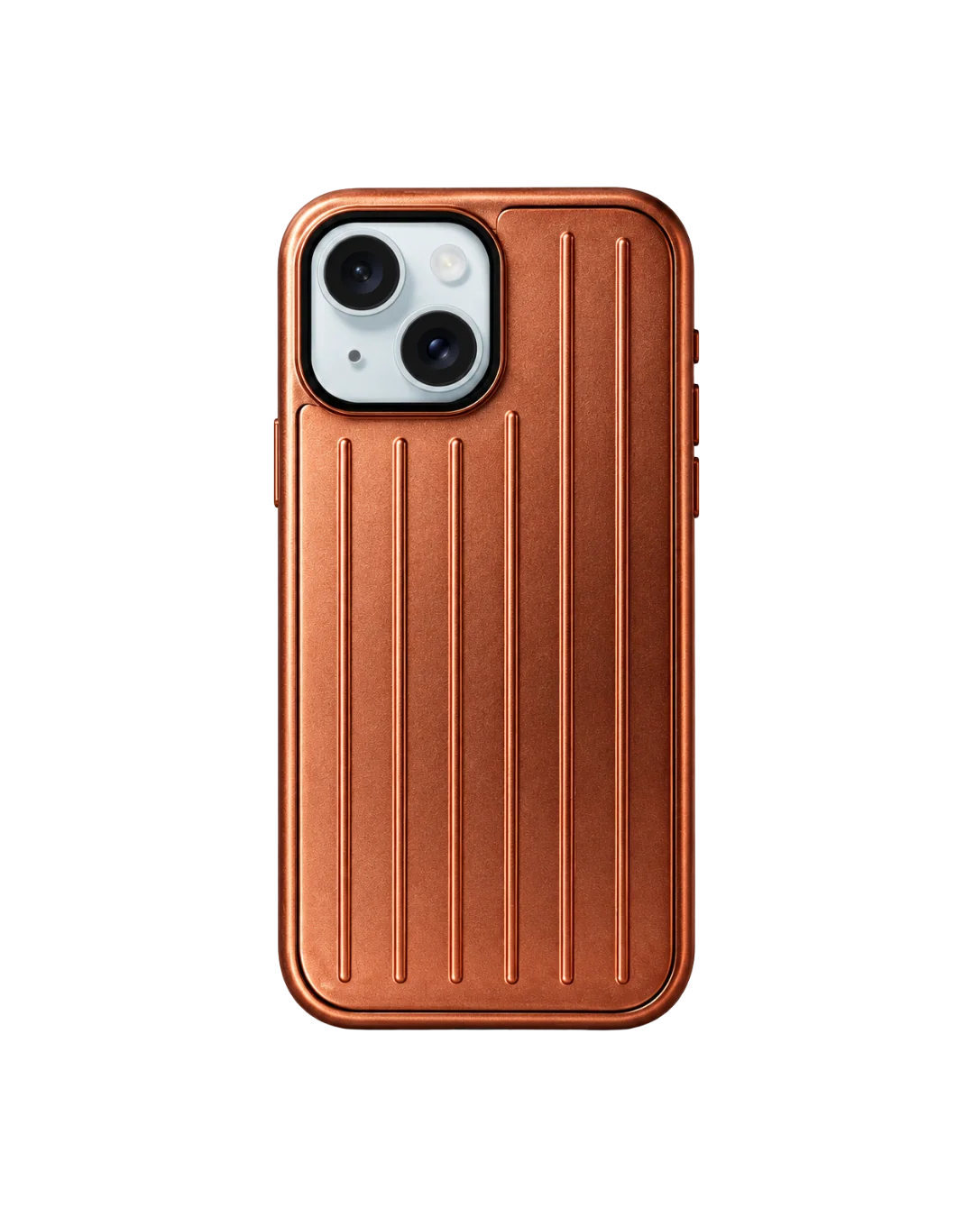 Royalty Cases Aluminium Case for iPhone 15 in Orange, view 5