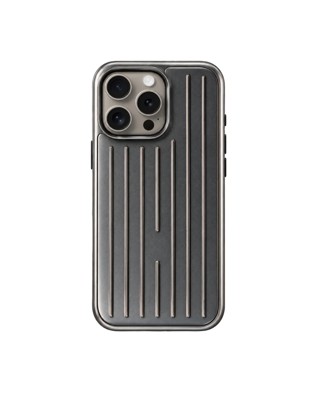 Royalty Cases Aluminium Case for iPhone 15 Pro in Silver, view 4