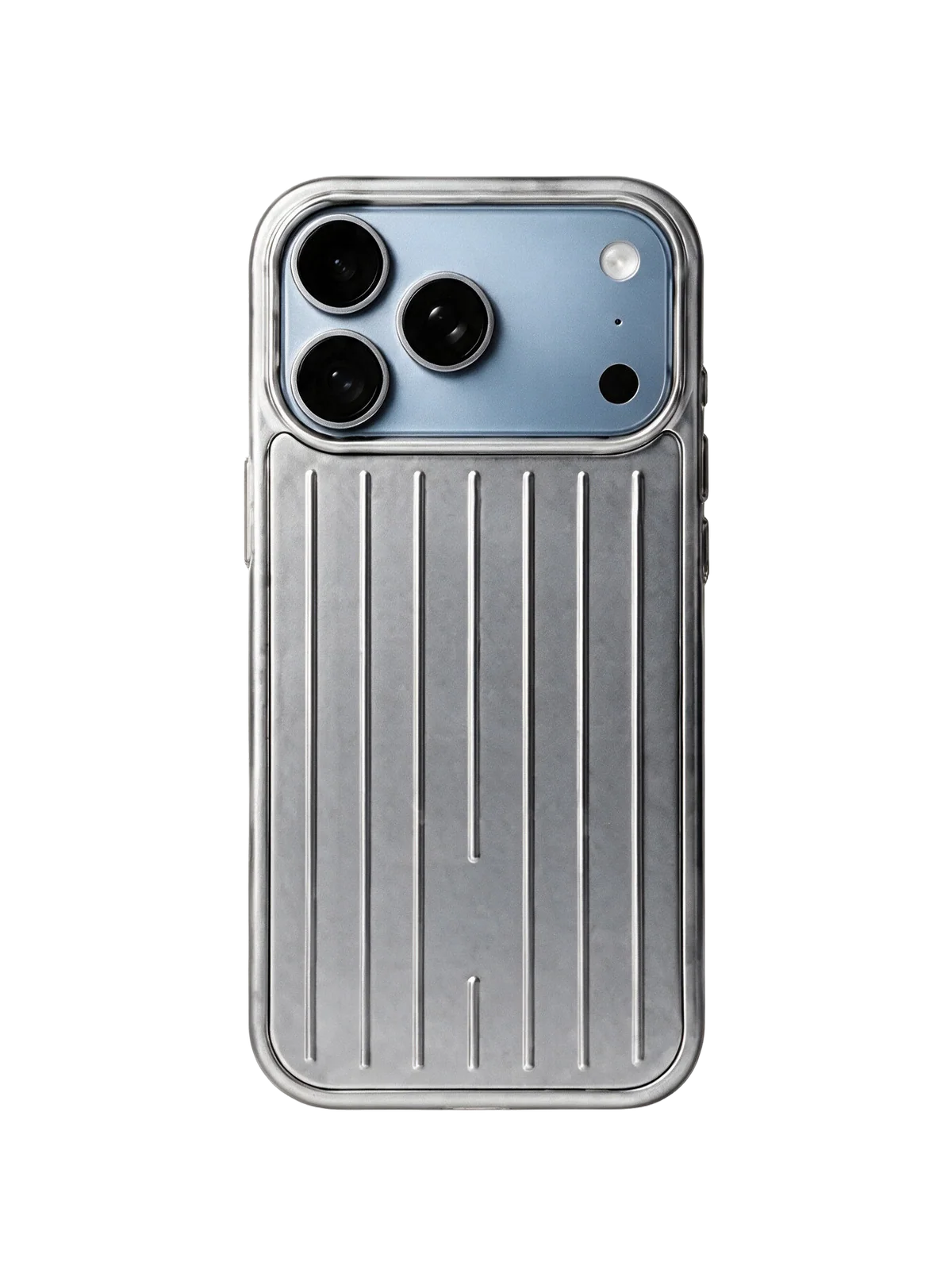 Royalty Cases Aluminium Case for iPhone 18 Pro in Silver, view 4