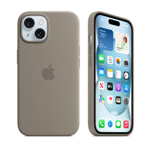 Silicone Case - Clay (iPhone 15)