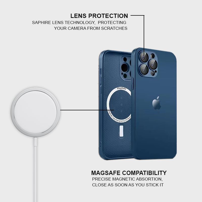 iGlass Premium - Bleu Marine
