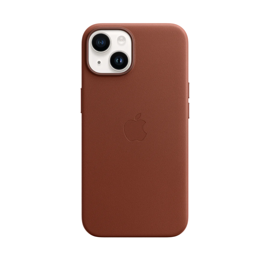 Capa de Couro - Umber - Série iPhone 14