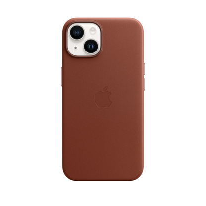 Capa em Pele - Umber - Série iPhone 15