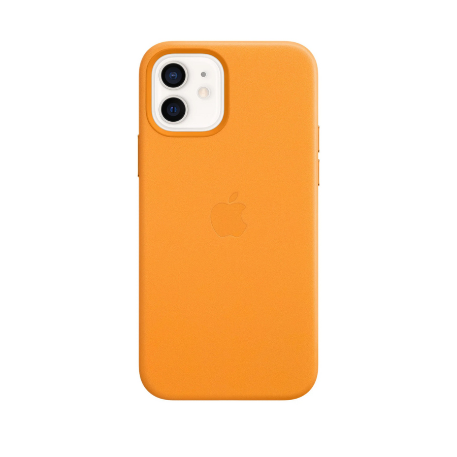 Leather Case - California Poppy - iPhone 12 Series