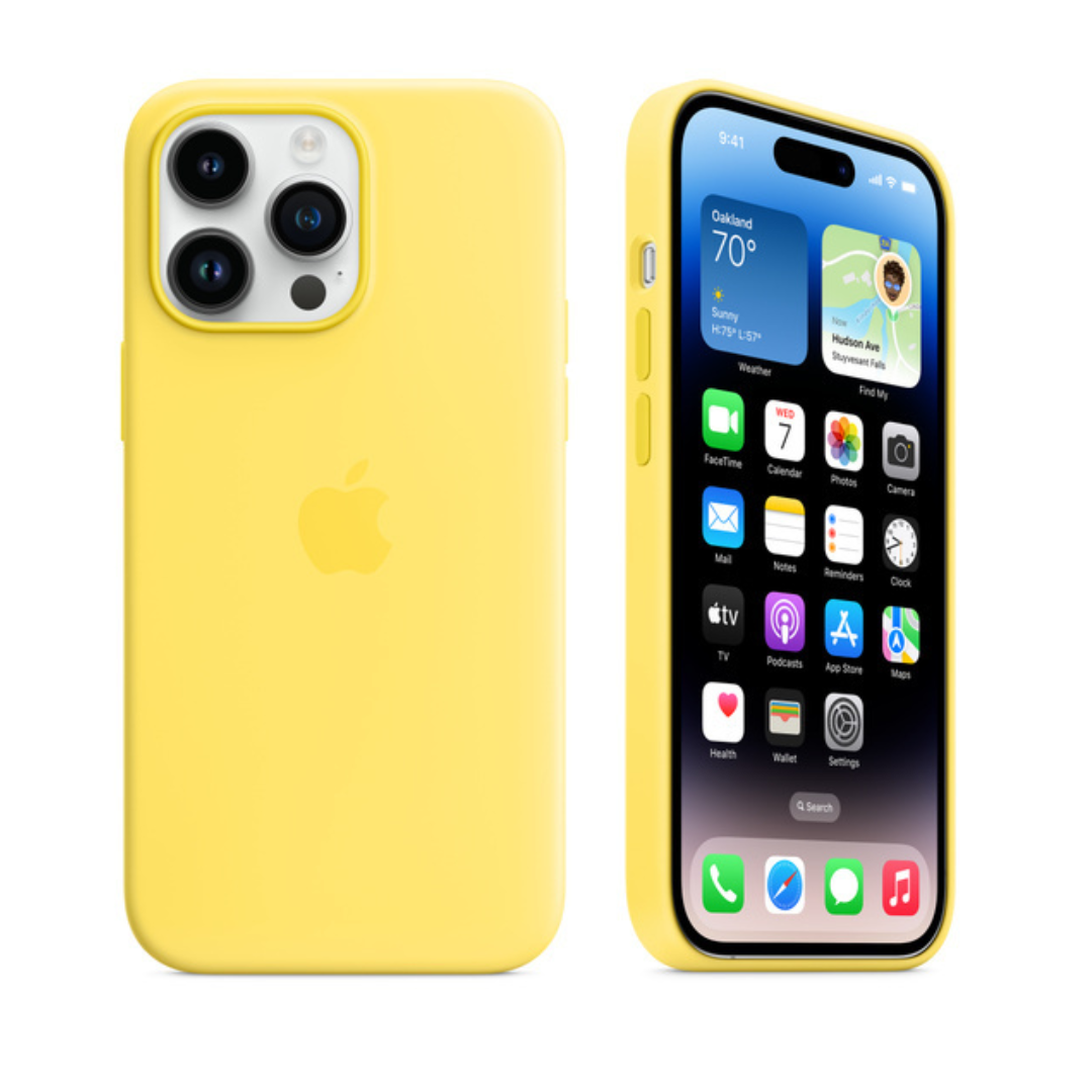 Capa de Silicone - Amarelo Canário