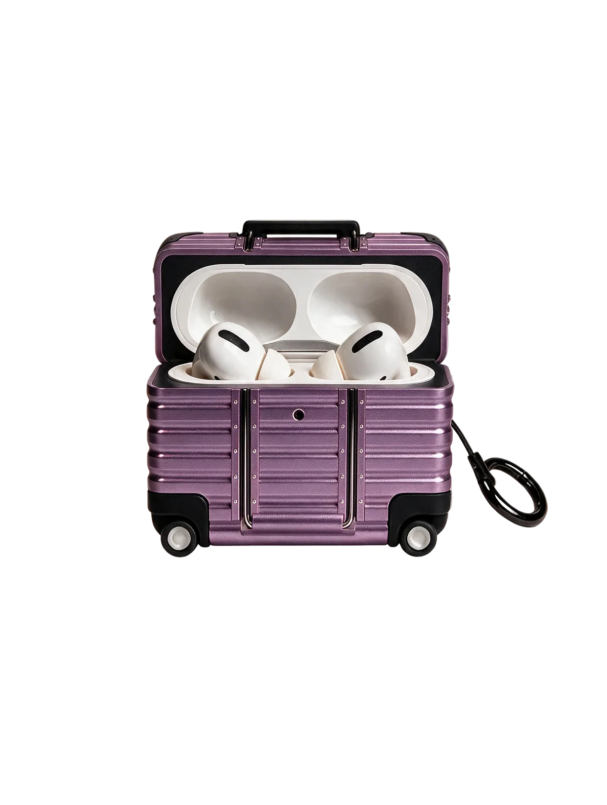 Royalty Cases Aluminium Case for AirPods in Pink, view 1