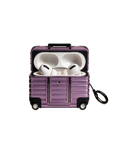 Royalty Cases Aluminium Case for AirPods in Pink, view 1
