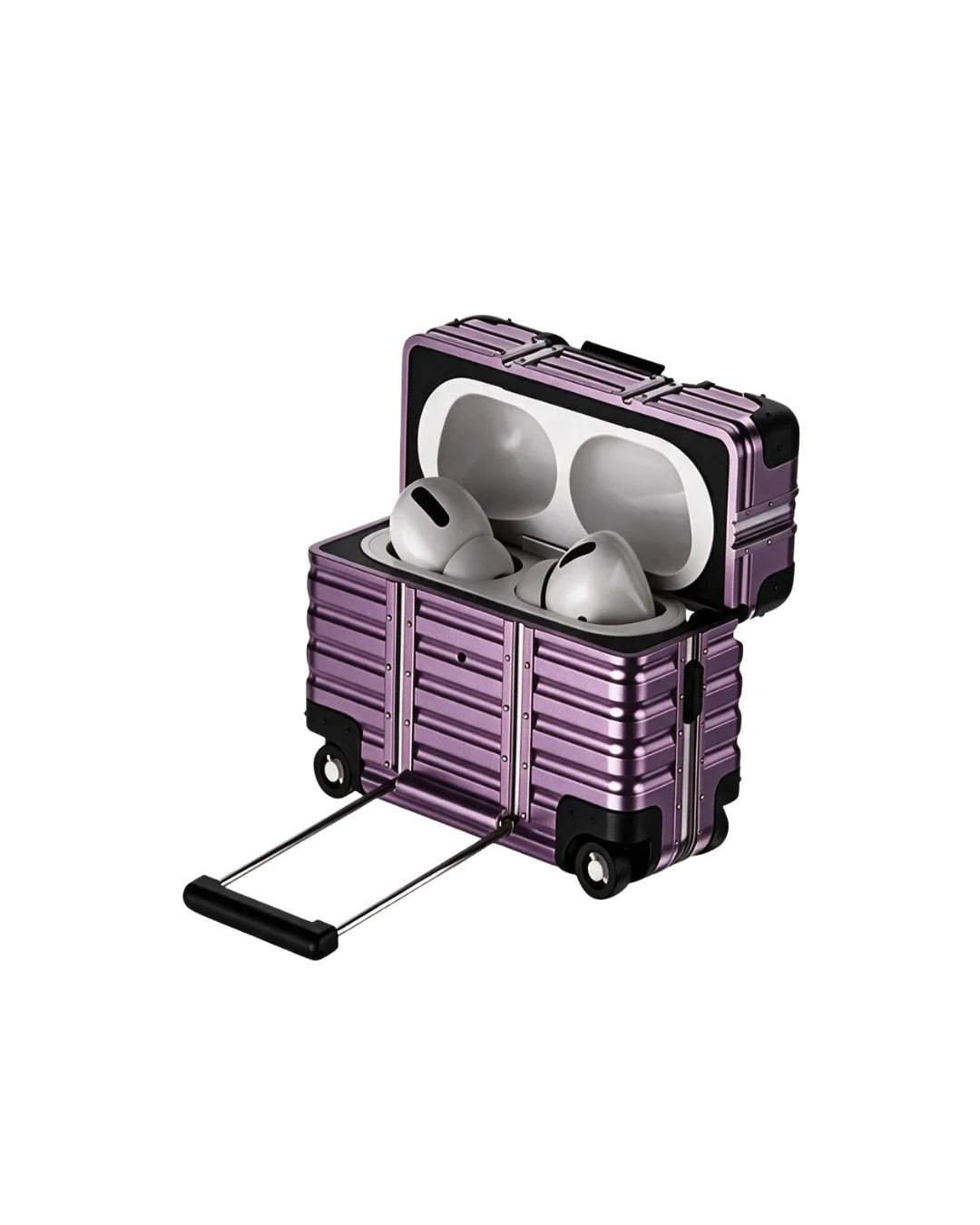 Royalty Cases Aluminium Case for AirPods in Pink, view 3