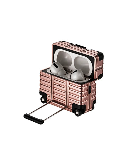 Royalty Cases Aluminium Case for AirPods in Rose Gold, view 3