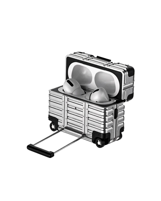 Royalty Cases Aluminium Case for AirPods in Silver, view 3