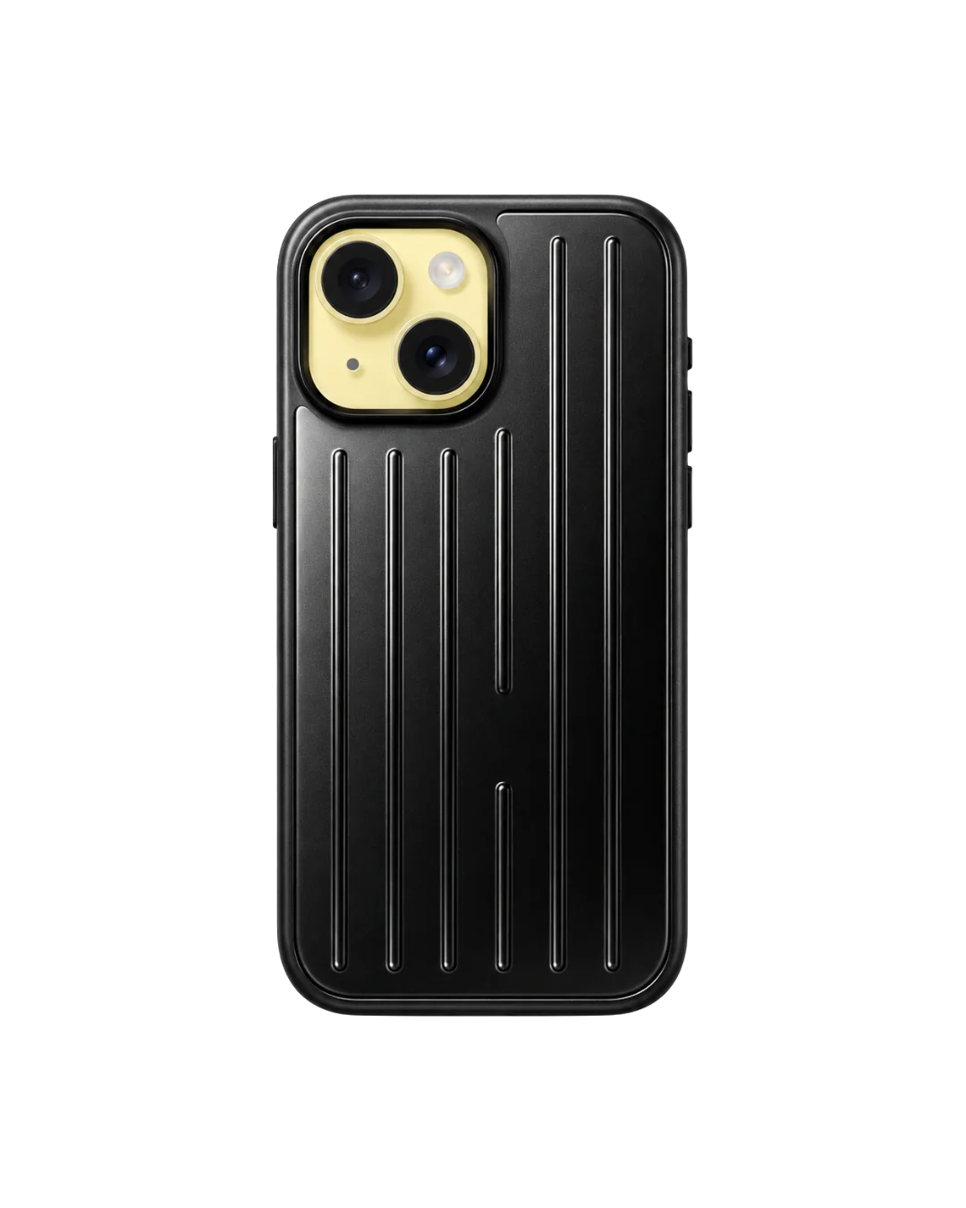 Royalty Cases Aluminium Case for iPhone 15 in Black, view 1