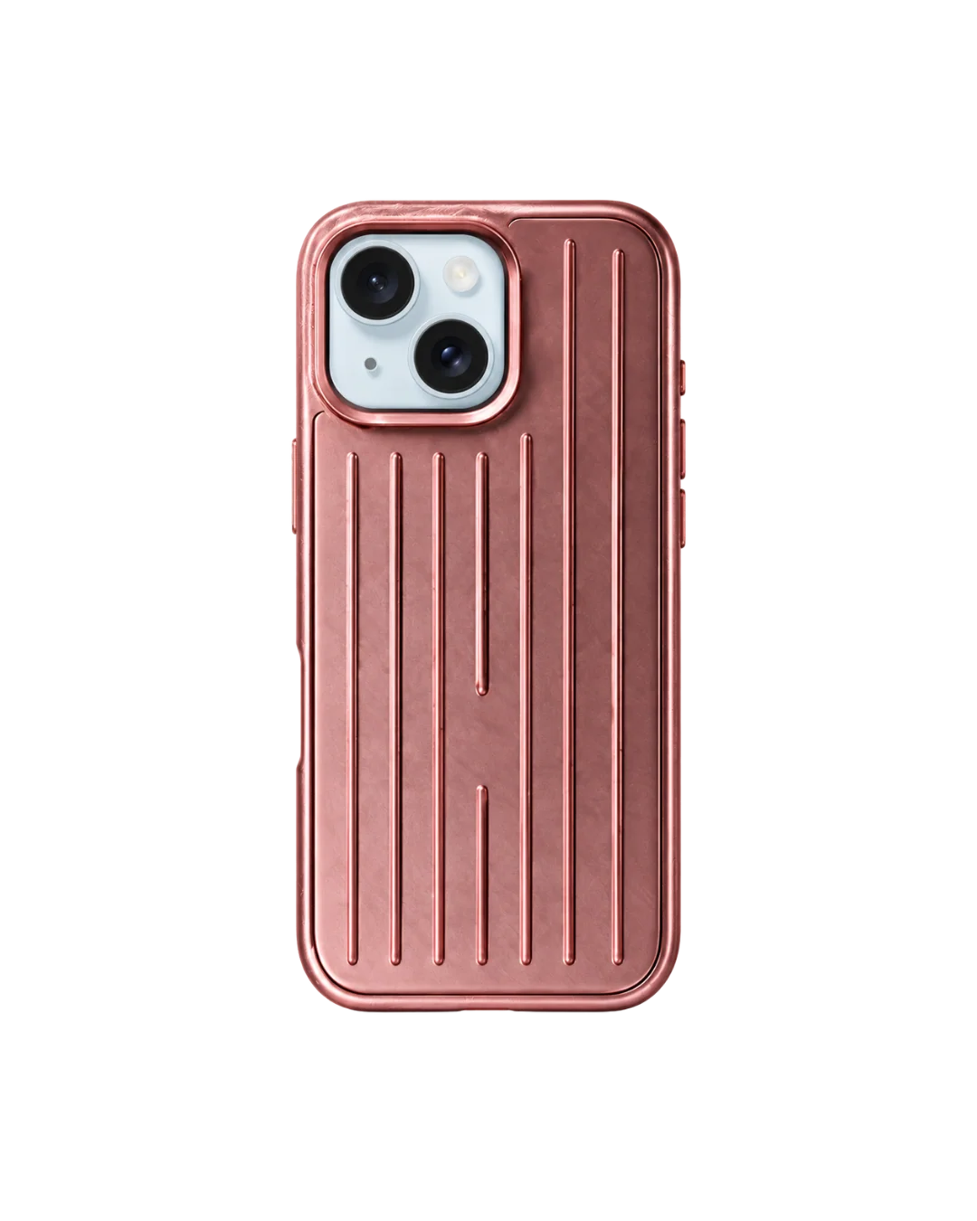 Royalty Cases Aluminium Case for iPhone 15 in Pink, view 1