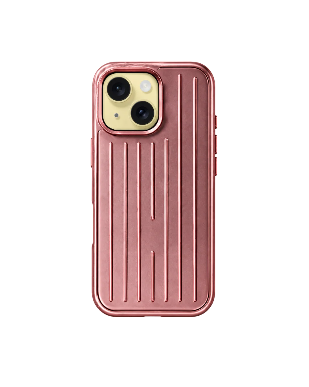Royalty Cases Aluminium Case for iPhone 15 in Pink, view 3
