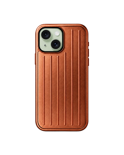 Royalty Cases Aluminium Case for iPhone 15 Plus in Orange, view 4