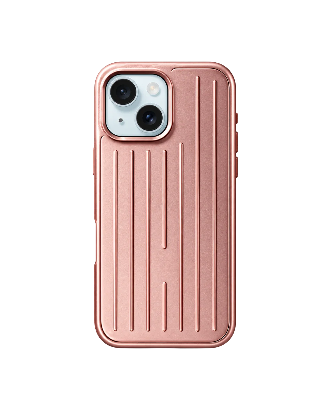 Royalty Cases Aluminium Case for iPhone 15 Plus in Rose Gold, view 2