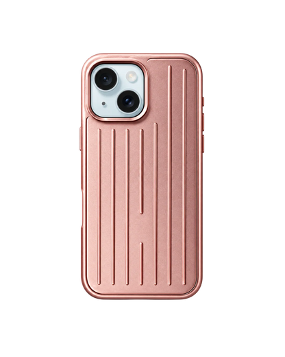 Royalty Cases Aluminium Case for iPhone 15 Plus in Rose Gold, view 2