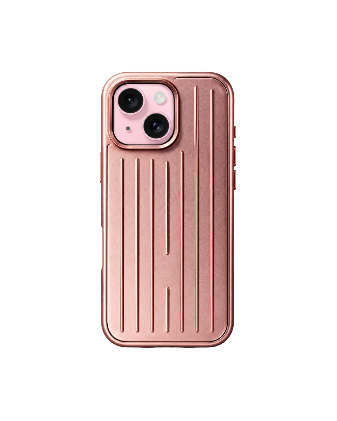 Royalty Cases Aluminium Case for iPhone 15 Plus in Rose Gold, view 5