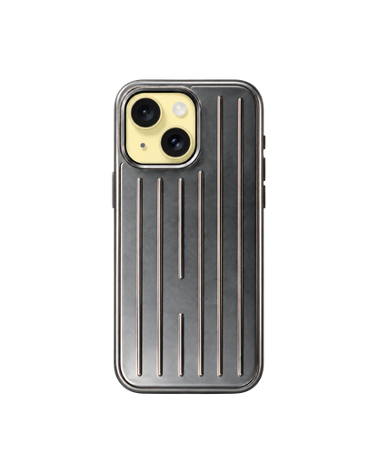 Royalty Cases Aluminium Case for iPhone 15 Plus in Silver, view 3