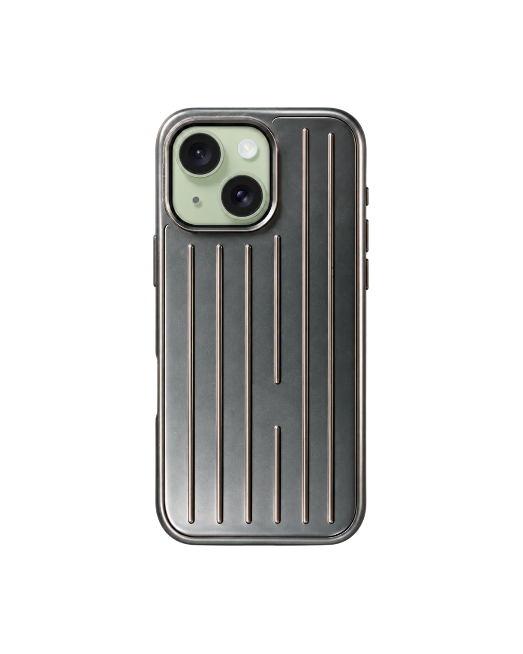 Royalty Cases Aluminium Case for iPhone 15 Plus in Silver, view 4