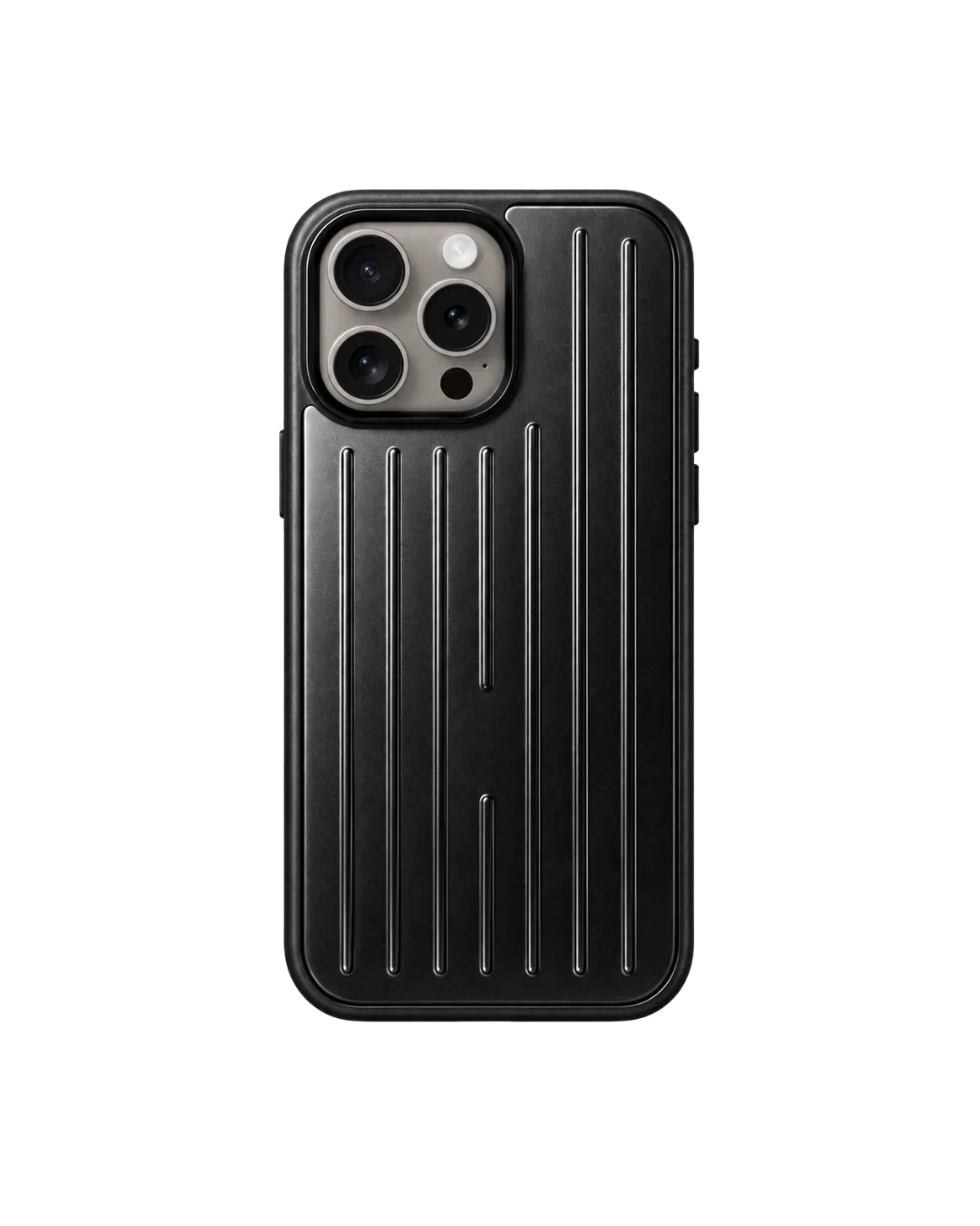 Royalty Cases Aluminium Case for iPhone 15 Pro in Black, view 1