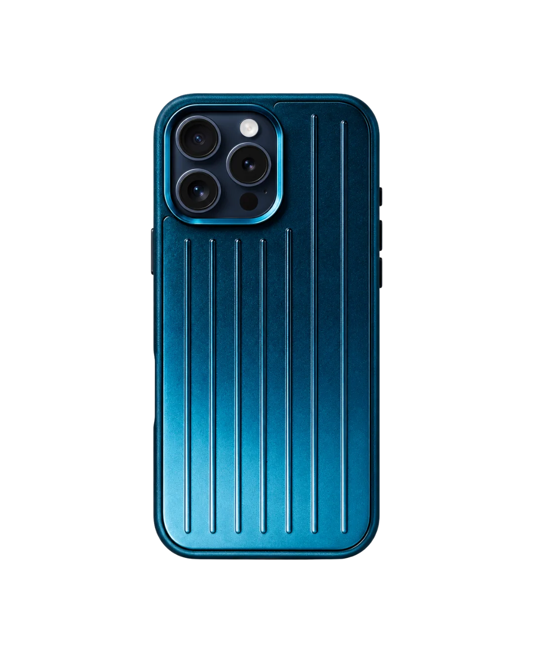 Royalty Cases Aluminium Case for iPhone 15 Pro in Blue, view 2