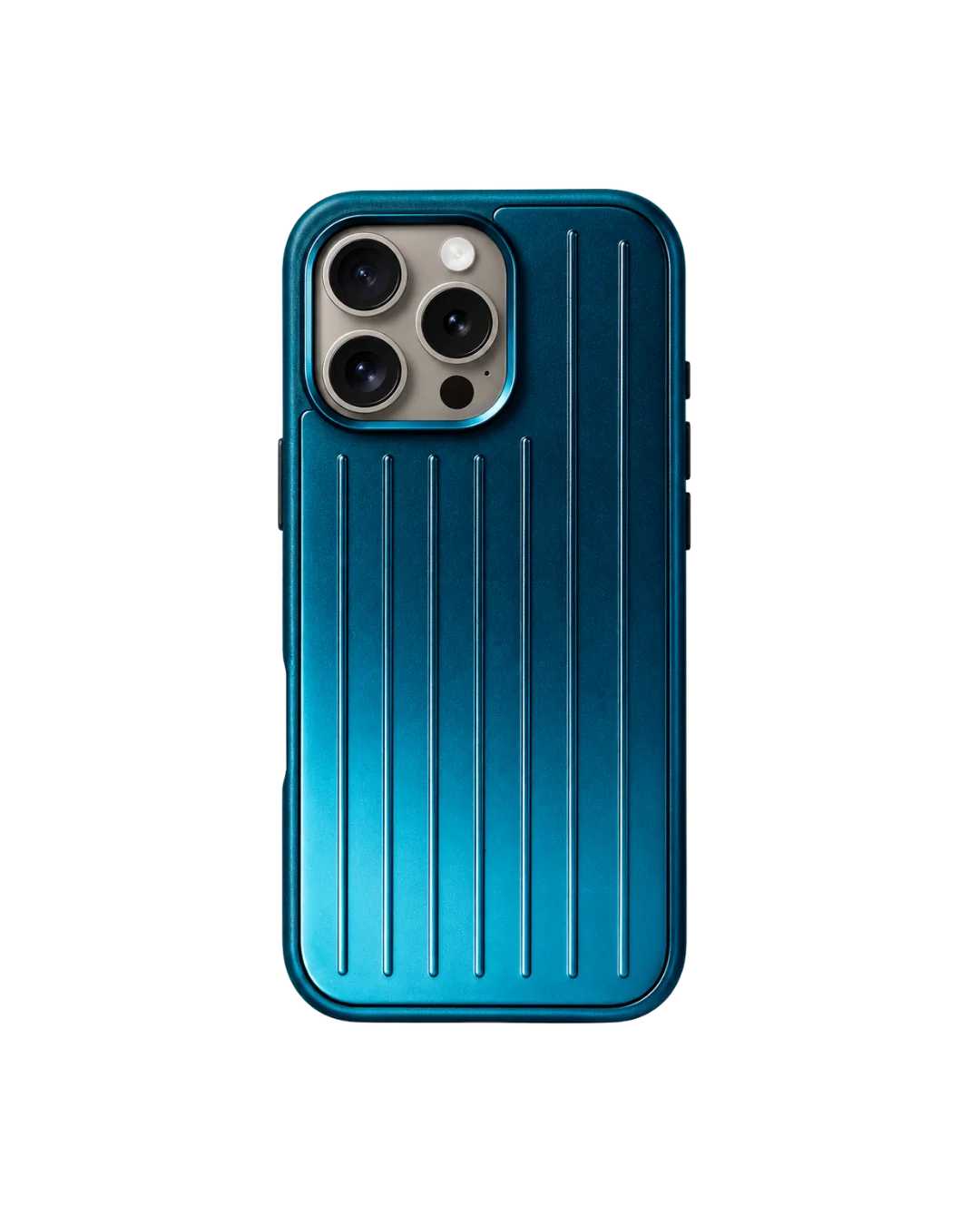 Royalty Cases Aluminium Case for iPhone 15 Pro in Blue, view 3