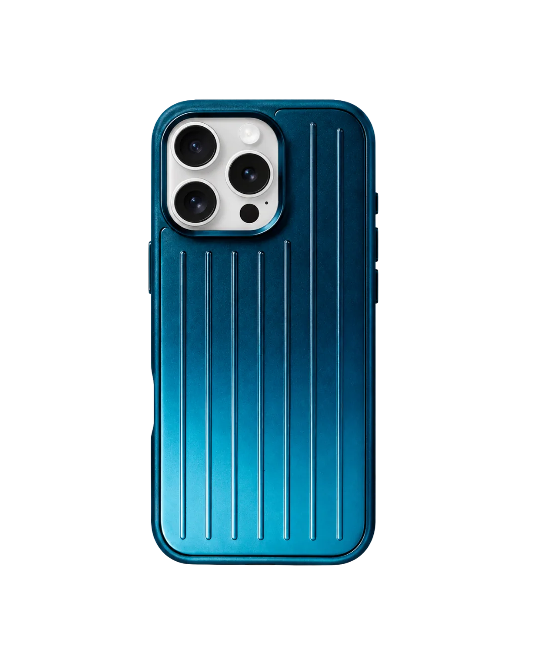 Royalty Cases Aluminium Case for iPhone 15 Pro Max in Blue, view 1