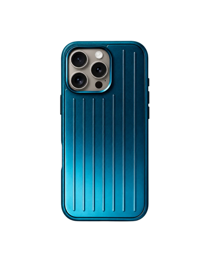 Royalty Cases Aluminium Case for iPhone 15 Pro Max in Blue, view 3