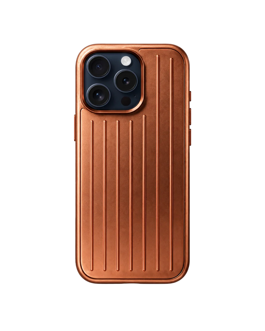 Royalty Cases Aluminium Case for iPhone 15 Pro Max in Orange, view 1