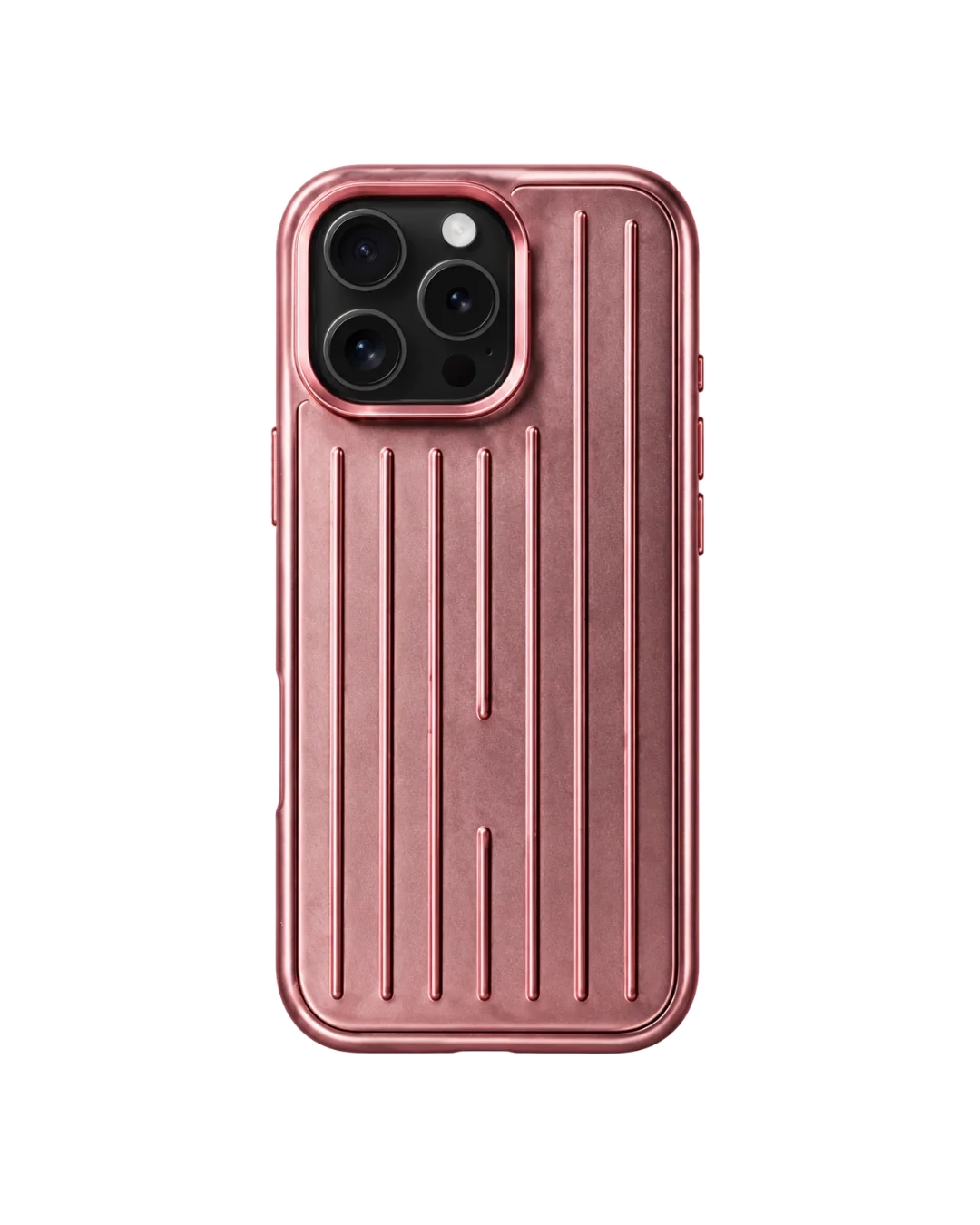 Royalty Cases Aluminium Case for iPhone 15 Pro Max in Pink, view 1