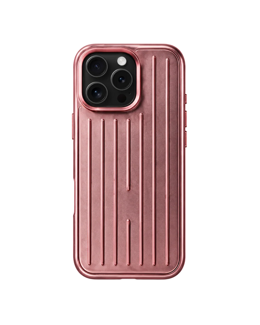 Royalty Cases Aluminium Case for iPhone 15 Pro Max in Pink, view 1