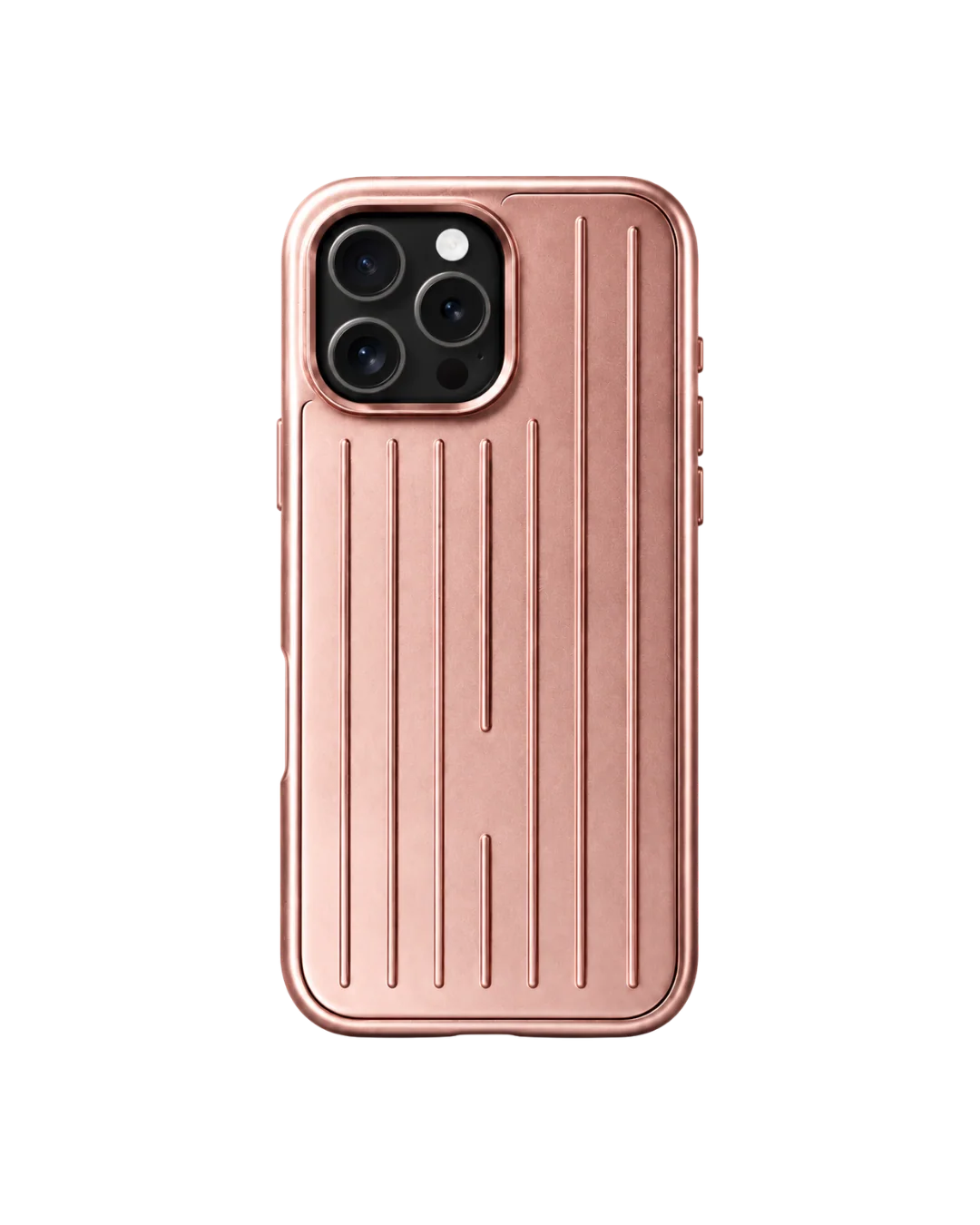 Royalty Cases Aluminium Case for iPhone 15 Pro Max in Rose Gold, view 2