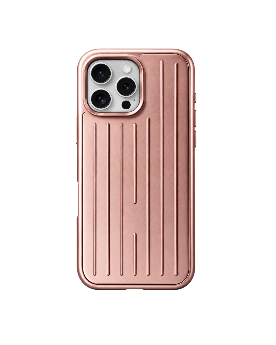 Royalty Cases Aluminium Case for iPhone 15 Pro Max in Rose Gold, view 3
