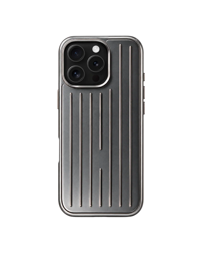 Royalty Cases Aluminium Case for iPhone 15 Pro Max in Silver, view 3