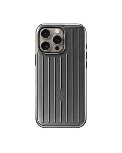 Royalty Cases Aluminium Case for iPhone 15 Pro Max in Silver, view 4