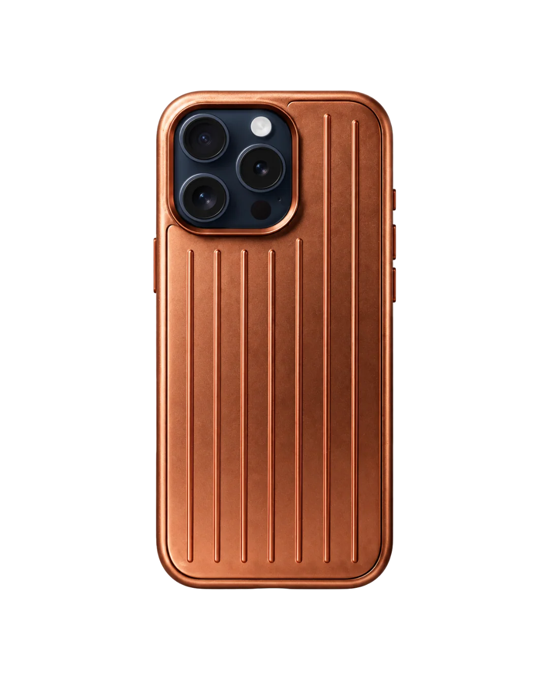 Royalty Cases Aluminium Case for iPhone 15 Pro in Orange, view 1