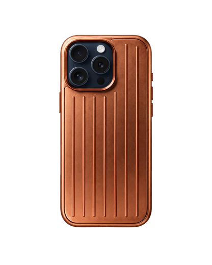Royalty Cases Aluminium Case for iPhone 15 Pro in Orange, view 1