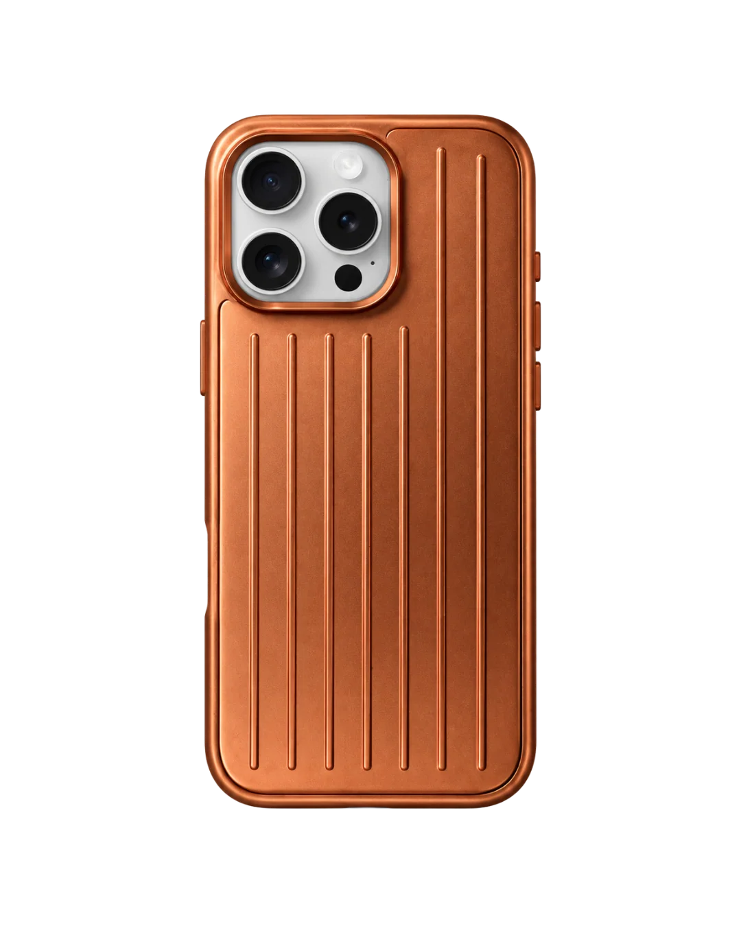 Royalty Cases Aluminium Case for iPhone 15 Pro in Orange, view 3