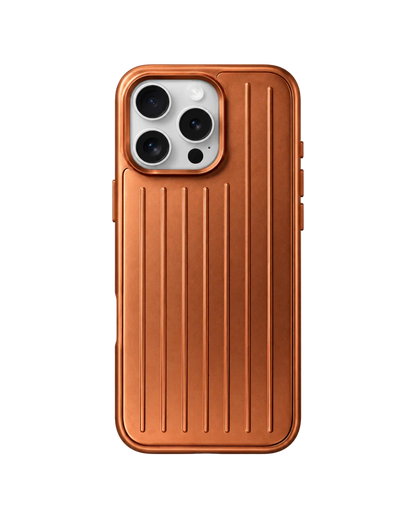 Royalty Cases Aluminium Case for iPhone 15 Pro in Orange, view 3